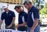Bishop team on site